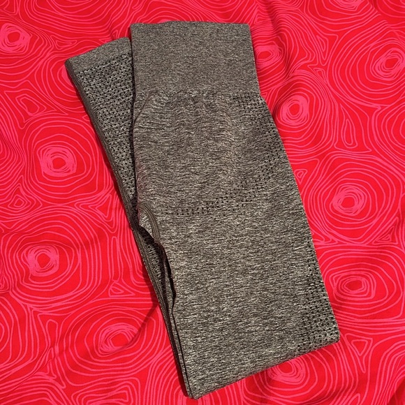 Gymshark Vital Seamless Leggings - Smokey Grey Marl - Picture 2 of 3